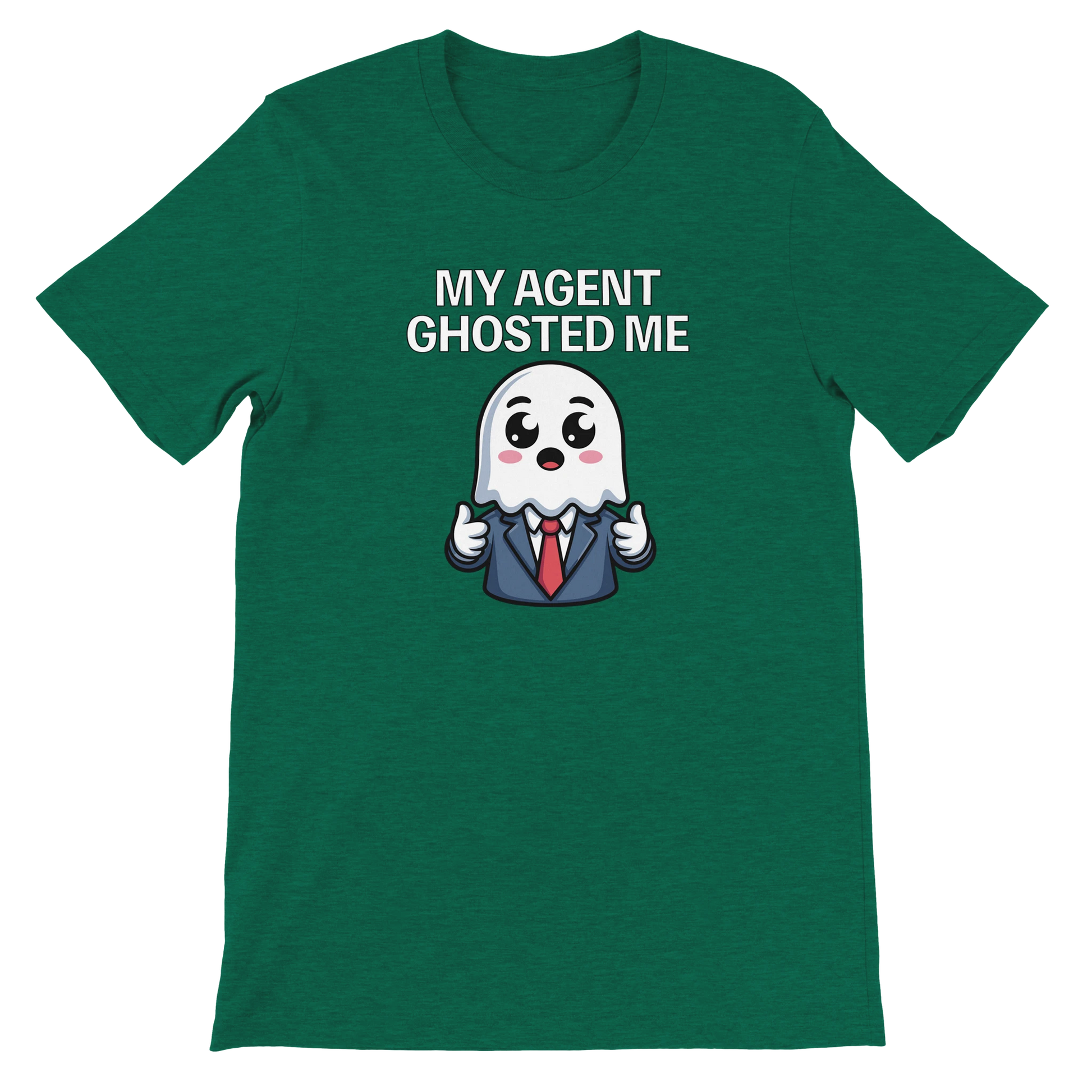 My Agent Ghosted Me Film Crew T-Shirt | Premium Film Production Apparel | Bella Canvas Heather Kelly
