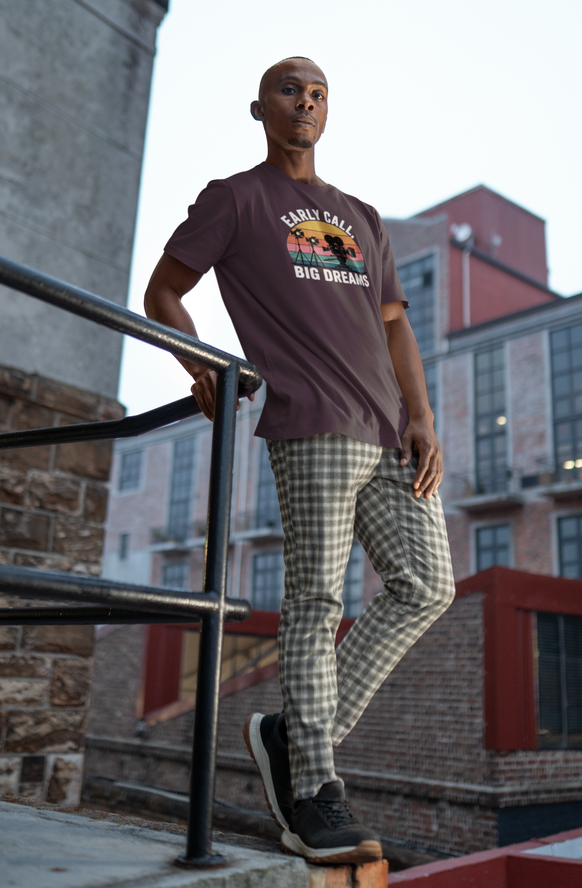 Early Call Big Dreams Film Crew T-Shirt | Premium Film Production Apparel | Bella Canvas