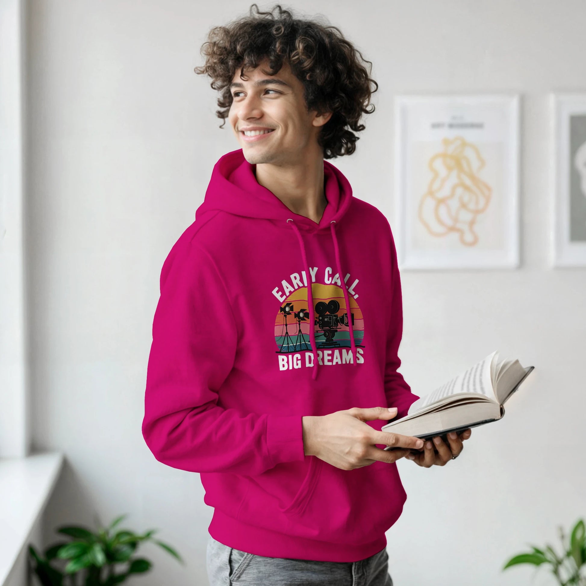 Early Call, Big Dreams Film Crew Hoodie | Premium Film Production Apparel | Gildan®