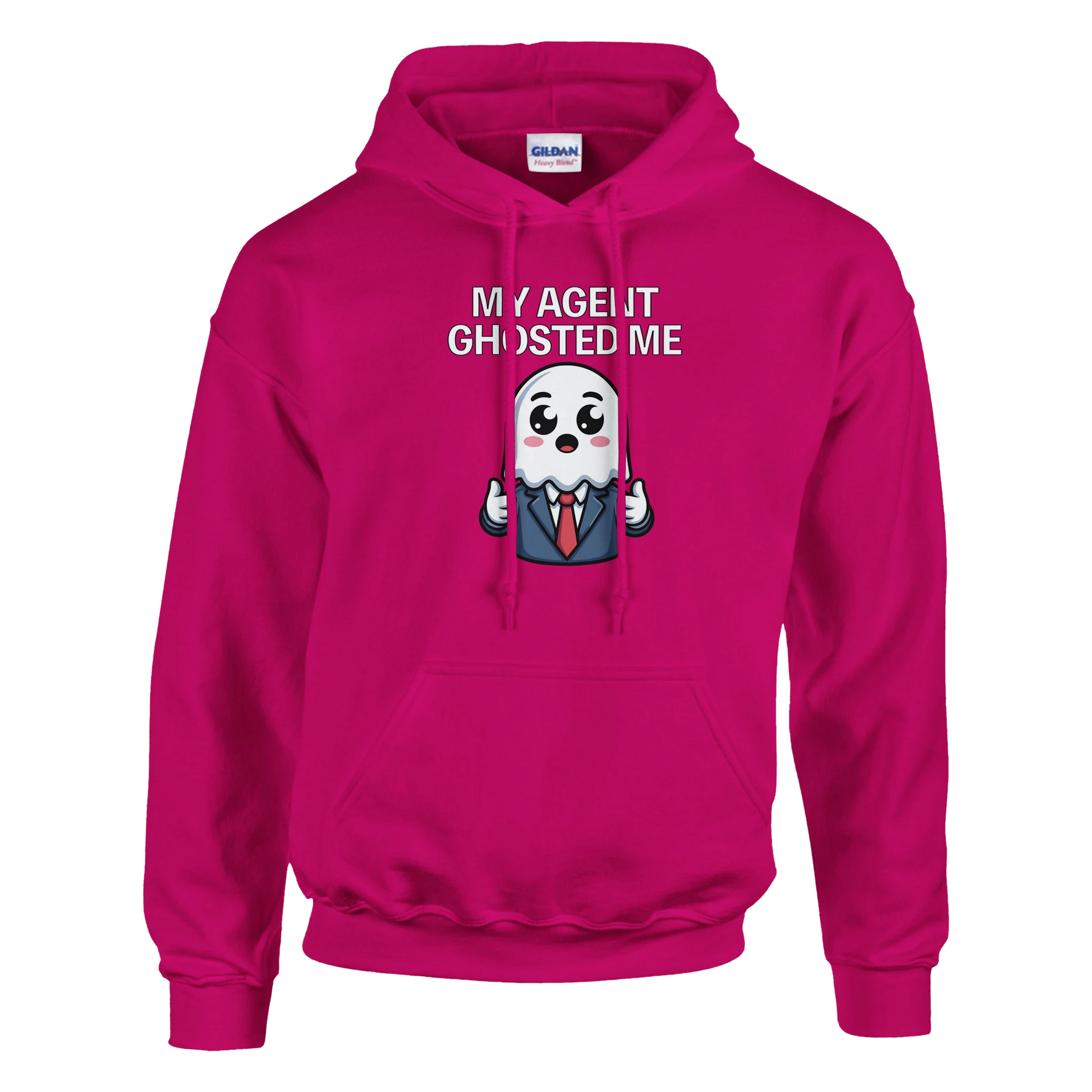 My Agent Ghosted Me Film Crew Hoodie | Premium Film Production Apparel | Gildan® Heliconia